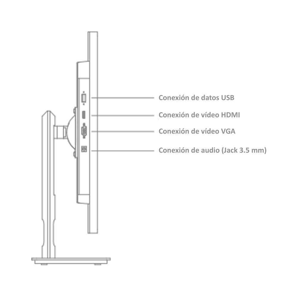 Analizador Facial RS T08: detalle del equipo (detalle 9)