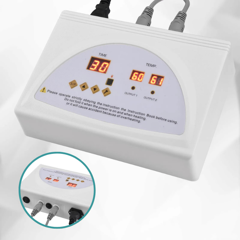 Saco Sauna RS VS-8002: pantalla como pauta de temperatura