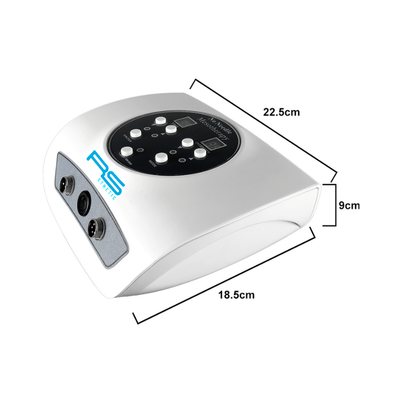 Mesoterapia Exclusiva RS VY-5006 — Accesorios o medidas ilustradas; identificación de funciones a confirmar